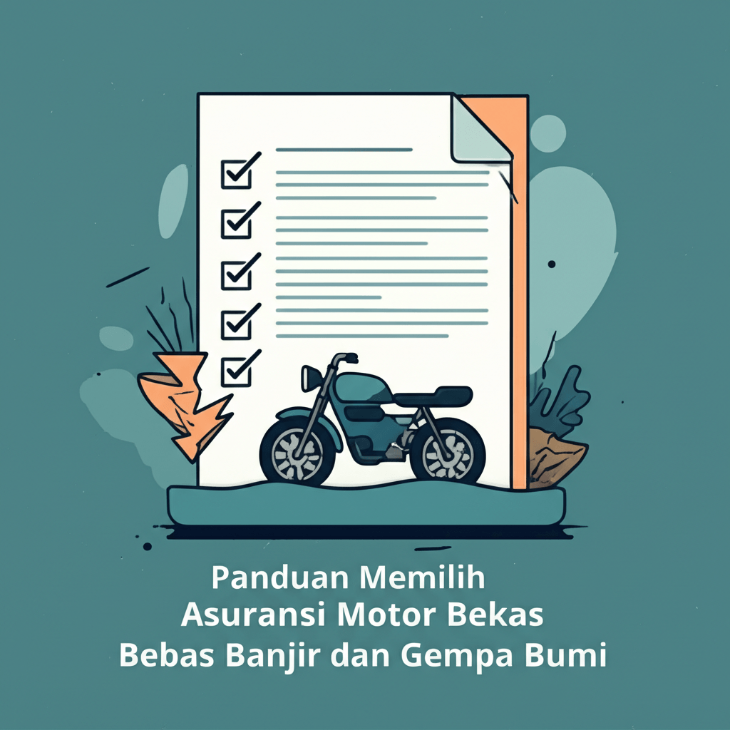 Panduan Memilih Asuransi Motor Bekas Bebas Banjir dan Gempa Bumi Panduan Memilih Asuransi Motor Bekas Bebas Banjir dan Gempa Bumi